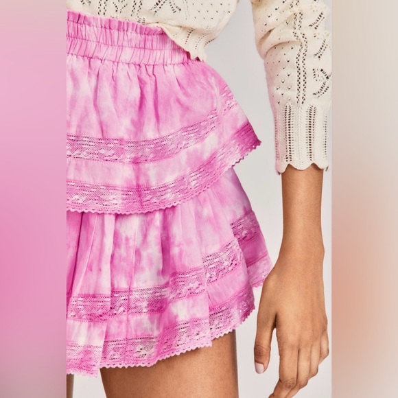 LoveShackFancy Ruffle Mini Heritage Skirt - Picture 3 of 6